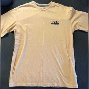 Patagonia Men's size small Beige short Sleeve Tee